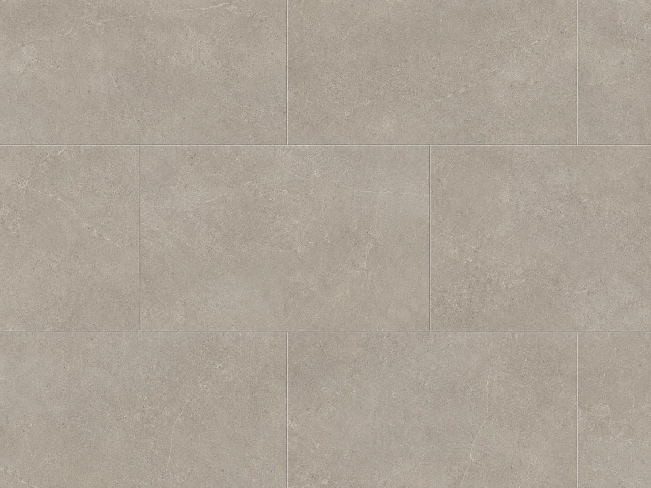 Flat-lay of stone-look luxury vinyl tile with tight grout lines