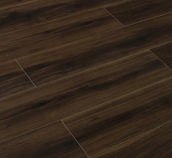 Jacobean Mocha installed floor swatch