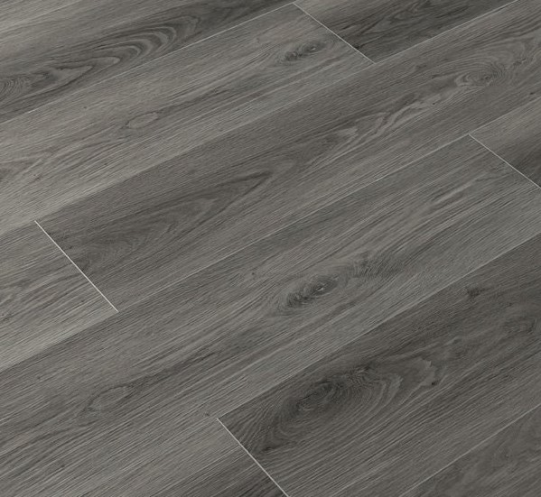 Smokehouse Gray installed floor swatch